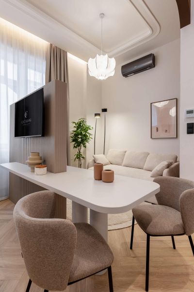 Teljes apartman belső bútorainak kivitelezése